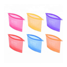 Food Grade Reusable Silicone Food Storage Bag